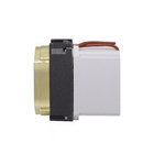 Módulo de Tomada USB 2A Preto Graffite Novara