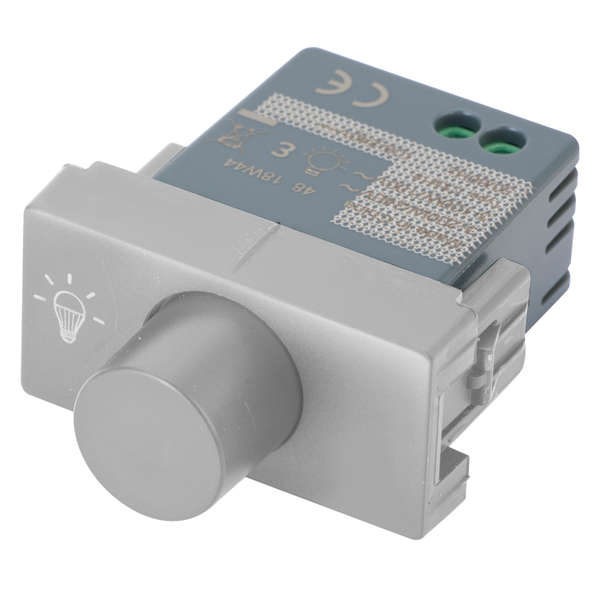 Módulo Dimmer Bivolt - Cinza - Pial Plus + / 611037cz