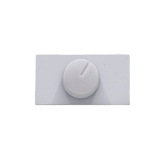 Módulo Dimmer Rotativo Bivolt Branco Brilhante 2A Madrid Lexman