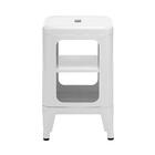 Módulo Estante Iron Tolix - Organizador - 2 Andares - Branco