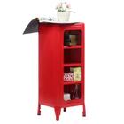 Módulo Estante Tolix - 4 Andares - Vermelho