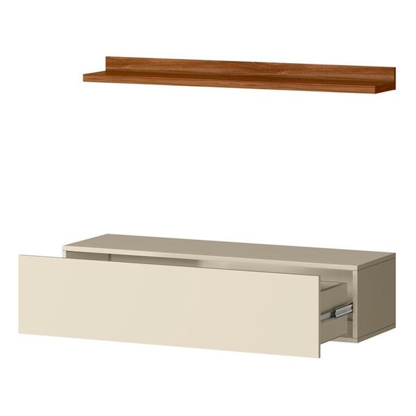 Modulo Gaveta E Prateleira Projetta 100 Cm Mbl