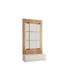 Módulo Gaveteiro Tivoli 90 Cm Prateleira Cinamomo C/ Off Whit