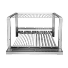 Módulo Grill Inox Kitflex 584 Giragrill