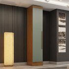 Módulo Guarda-roupa Smart 1 Porta Espresso Móveis Cinamomo/ve