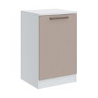 Módulo Inferior 1 Porta Requinte+ 100% Mdf Branco Line/duna L