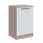 Módulo Inferior 1 Porta Requinte+ 100% Mdf Duna Line/branco L