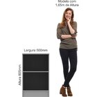 Módulo Inferior 1 Porta Requinte+ 100% Mdf Duna Line/branco L