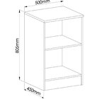 Módulo Inferior 1 Porta Requinte+ 100% Mdf Duna Line/branco L