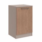 Módulo Inferior 1 Porta Requinte+ 100% Mdf Duna Line/macadâmia