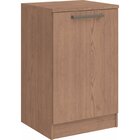 Módulo Inferior 1 Porta Requinte+  Macadâmia