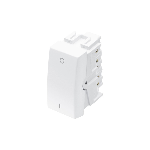 Módulo Interruptor Bipolar Simples Fame Habitat 20a Branco