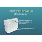 Módulo Interruptor Bipolar Tramontina 20 A 250 V Branco