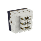 Módulo Interruptor Duplo Intermediário 10A 250V Preto Lille Lexman