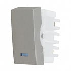 Módulo de Interruptor Simples10A Led Inova Pro Class Titanium Alumbra