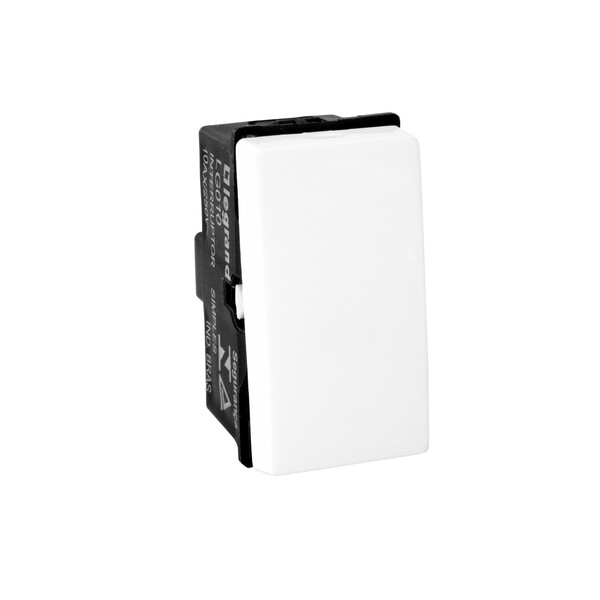 Módulo Interruptor Simples 10A Branco Pial Pop Legrand
