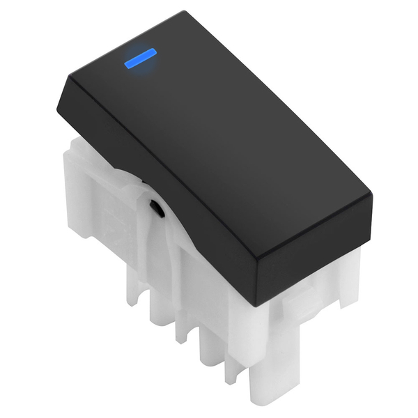 Módulo Interruptor Simples / Paralelo Led - Inova Preto Fosco