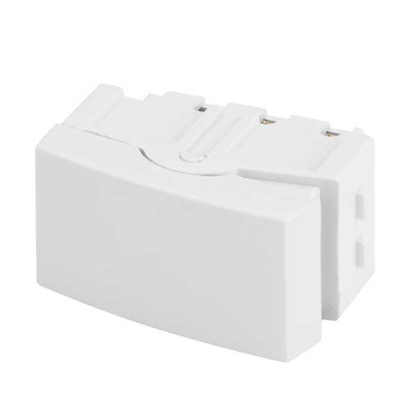 Módulo Interruptor Simples - Blux Recta - Branco Fosco / 1248