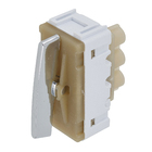 Módulo Interruptor Simples Cromado Novara Dicompel