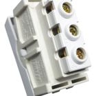 módulo interruptor simples tecla simples linha Home Blux