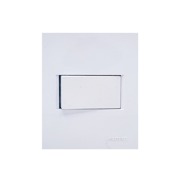 Módulo Interruptor Sistema X 10A 250V Madrid Branco Lexman