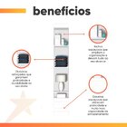 Modulo Ja Mesa De Cabeceira Alto Georgia  Branco Fosco