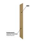 Módulo Lateral Paris Para Geladeira - Freijó