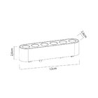 Módulo Led Para Trilho Magnético Nordecor Pro Magnetic Track