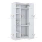 Módulo M382.b Closet Cab. Duplo, Nichos A220 X P45xl1 75xl2 1