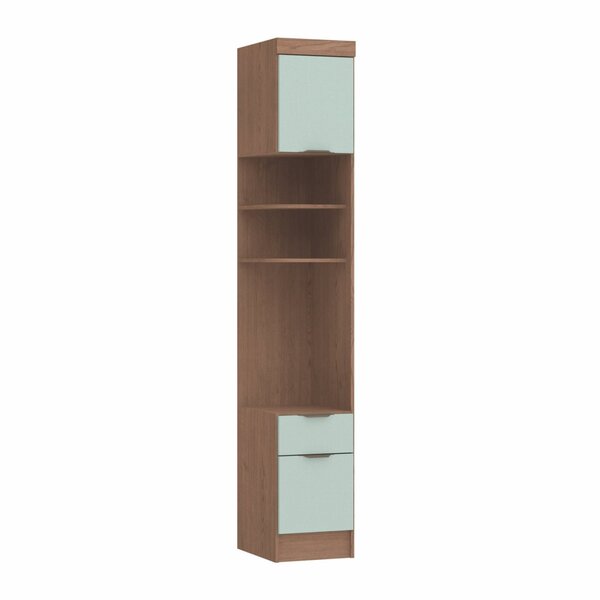 Módulo Mesa De Cabeceira 2 Portas 1 Gaveta Infinity  Macadâmi