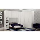 Módulo Mesa De Cabeceira Com 1 Porta E 1 Gaveta Branco