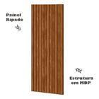 Modulo Painel Ripado Placa Projetta 265x100 Cm Palisandro Mbl