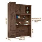 Módulo Para Cama Box Zanzini Jacarandá