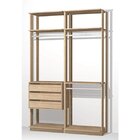 Módulo Para Closet 3 Cabideiros 3 Gavetas Be Mobiliário Carva