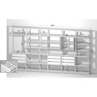 Módulo Para Closet 4 Portas 9 Gavetas  Nature