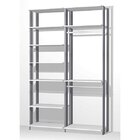 Módulo Para Closet 6 Prateleiras 2 Cabideiros Be Mobiliário B