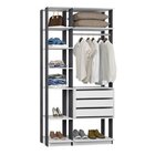 Módulo Para Closet 6 Prateleiras 3 Gavetas Be Mobiliário Bran