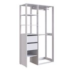 Módulo Para Closet  2 Gavetas  Branco