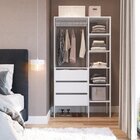 Módulo Para Closet  3 Gavetas  Branco