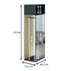 Módulo Para Closet Com Espelho E Cabideiro Flow Be Mobiliário