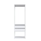 Módulo Para Closet Com Gavetas E Cabideiro 183x45x60cm Branco