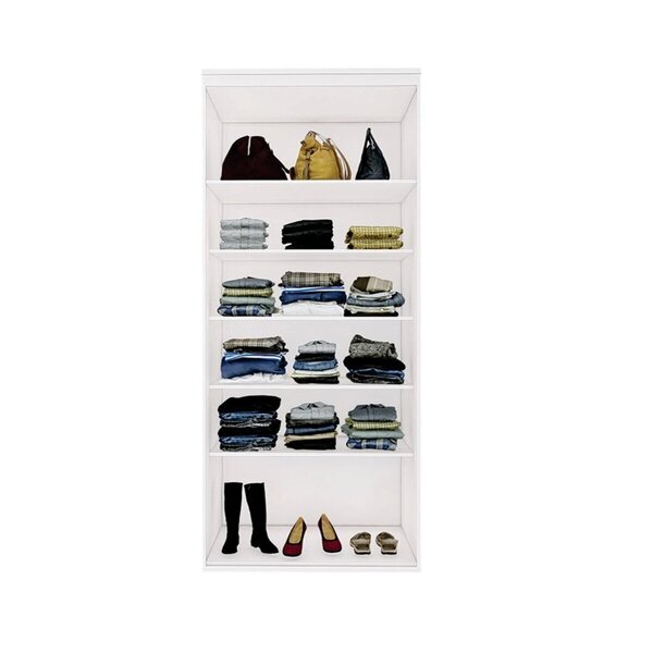 Módulo Para Closet Sem Porta Com Prateleira Branco