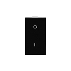Módulo para Interruptor Simples Bipolar Preto Brilhante Madrid Lexman