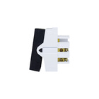 Módulo para Interruptor Simples Bipolar Preto Brilhante Madrid Lexman