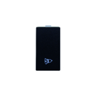 Módulo para Interruptor Pulsante Preto Fosco Madrid Lexman