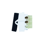 Módulo para Interruptor Pulsante Preto Fosco Madrid Lexman