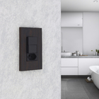 Módulo para Interruptor Simples Preto Brilhante Madrid Lexman