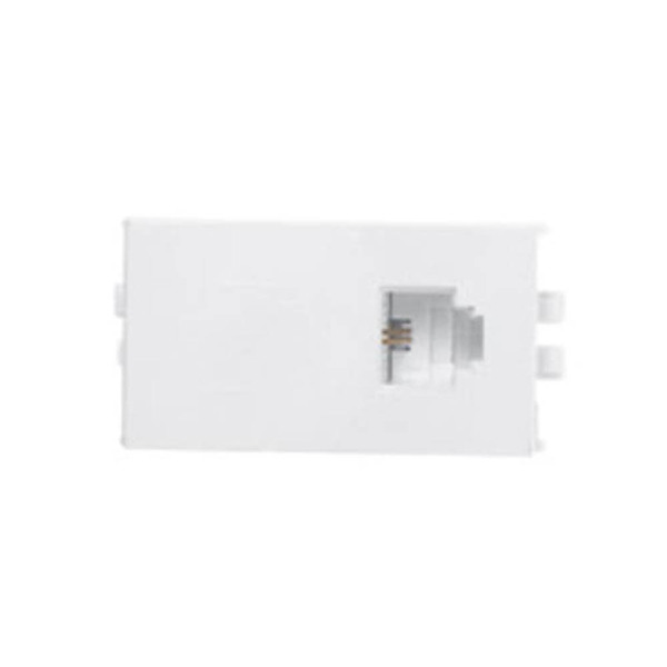 Módulo Para Telefone Rj11 Sem Placa Pluzi Pluzie Branco