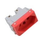 Módulo Para Tomada 2p+t Tramontina Aria 20 A 250 V Vermelho