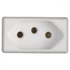 Módulo Para Tomada 2p+t Tramontina Izyflat 20 A 250 V Branco